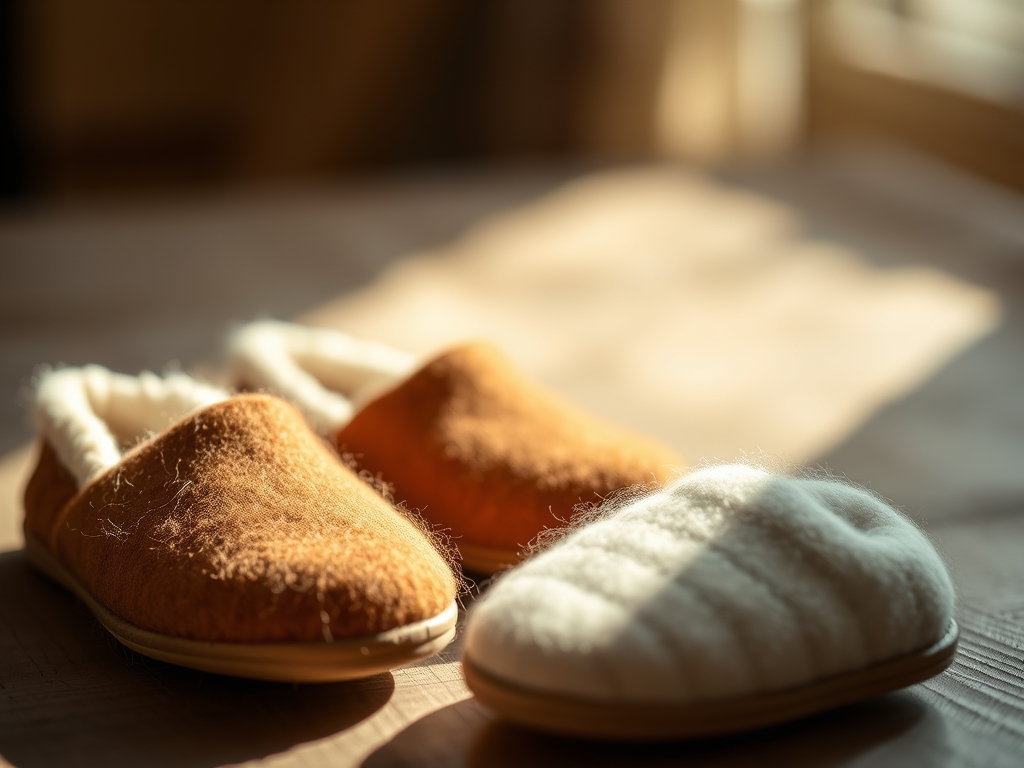 Handmade Felt Slippers