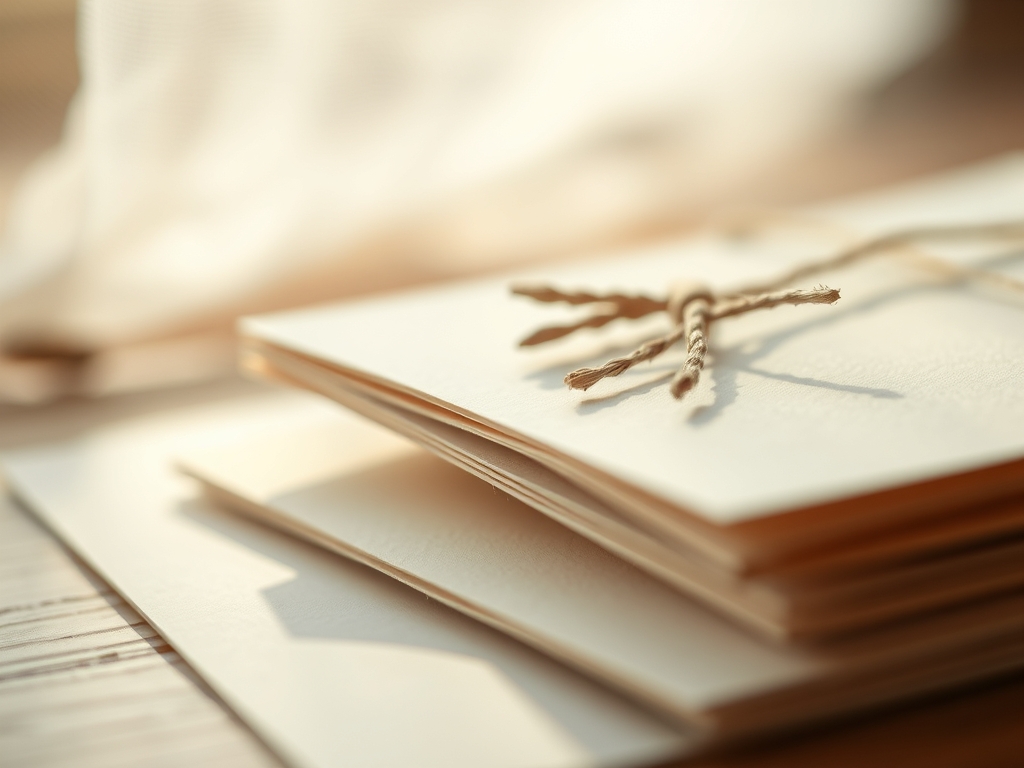 Handmade Paper Stationery