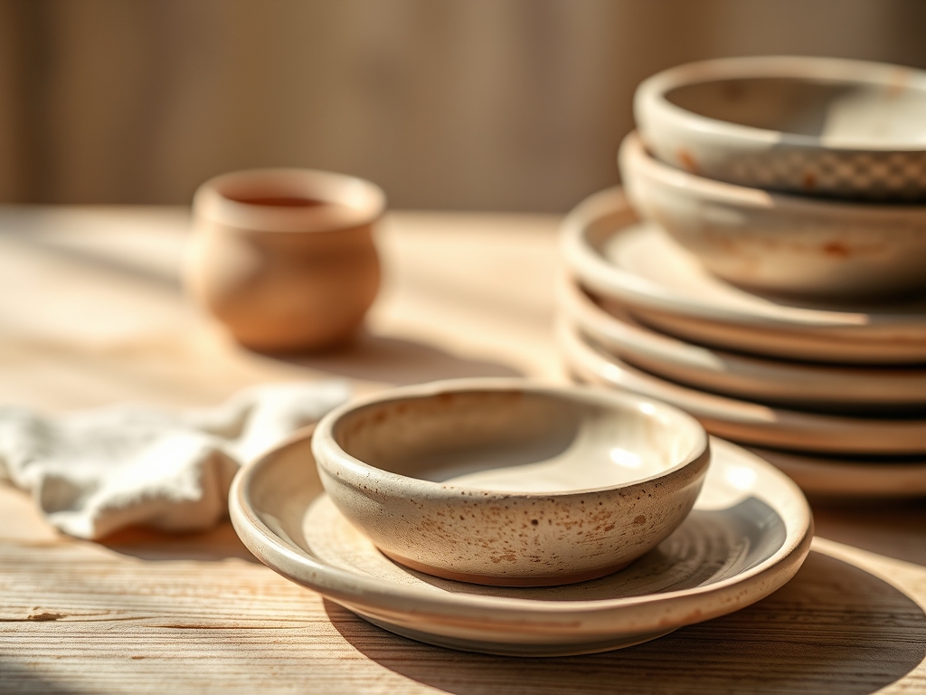 Handmade Pottery Plates