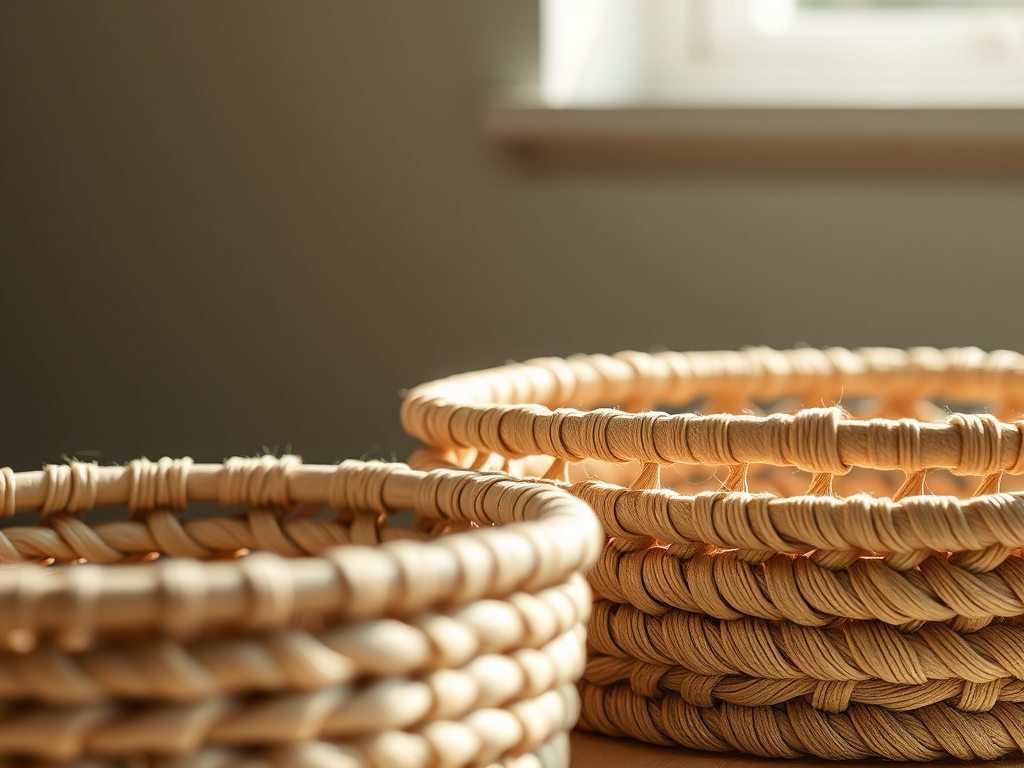 Handmade Storage Baskets