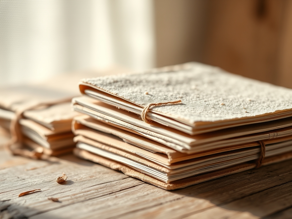 Handmade Paper Notebooks