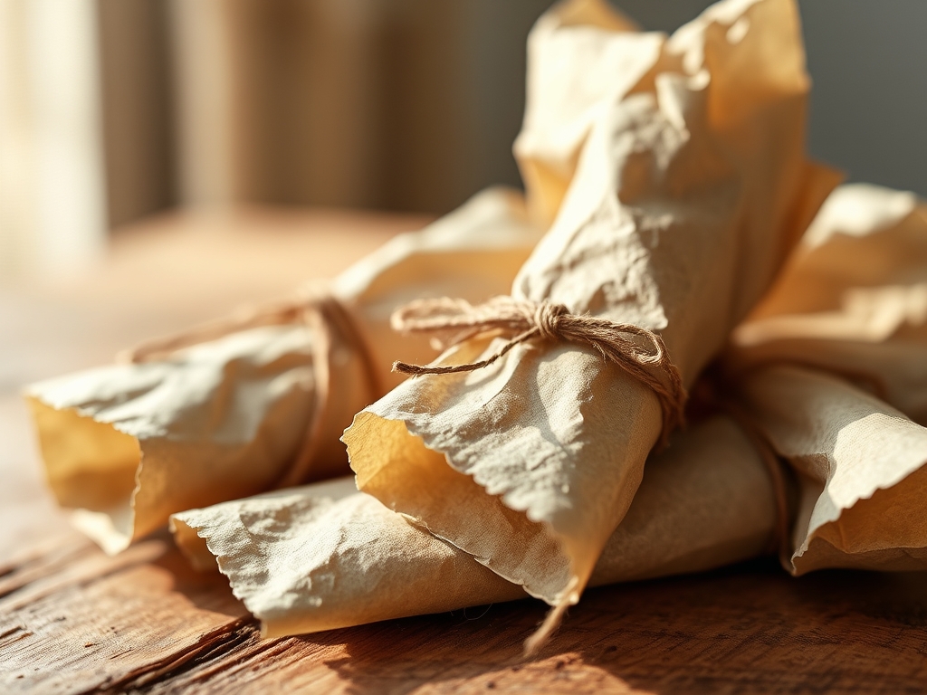 Handmade Paper Wraps